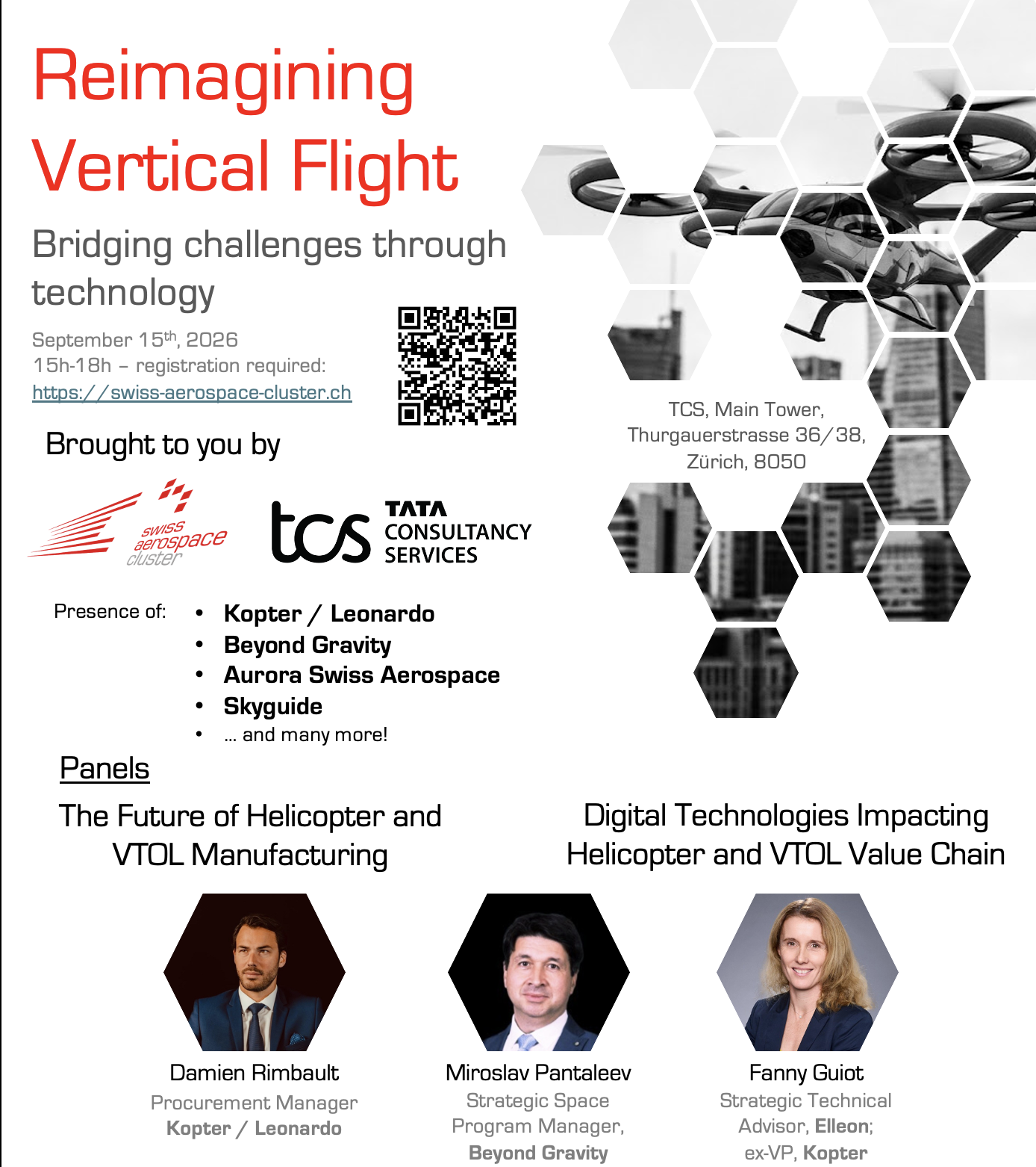 TCS Heli & VTOL WG: Reimagining Vertical Flight: Bridging Challenges Through Tech