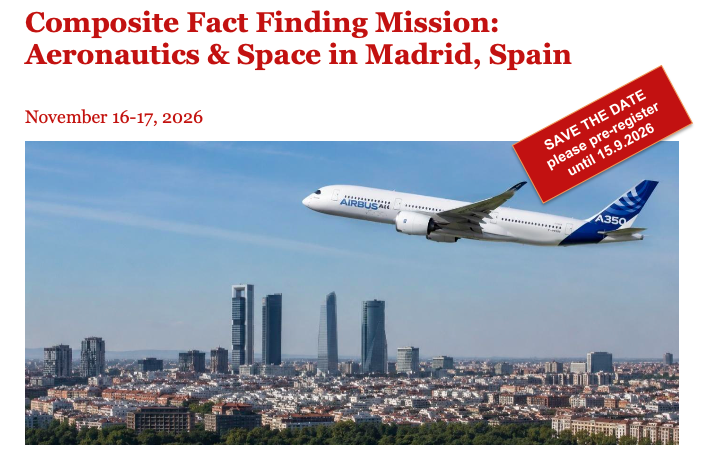 Composite Fact Finding Mission: Aeronautics & Space in Madrid, Spain | S-GE | 16.-17. Nov. 2026